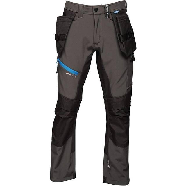 (38R, Ash) Regatta Mens Strategic Softshell Work Trousers