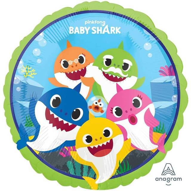 Baby Shark Foil Balloon, none