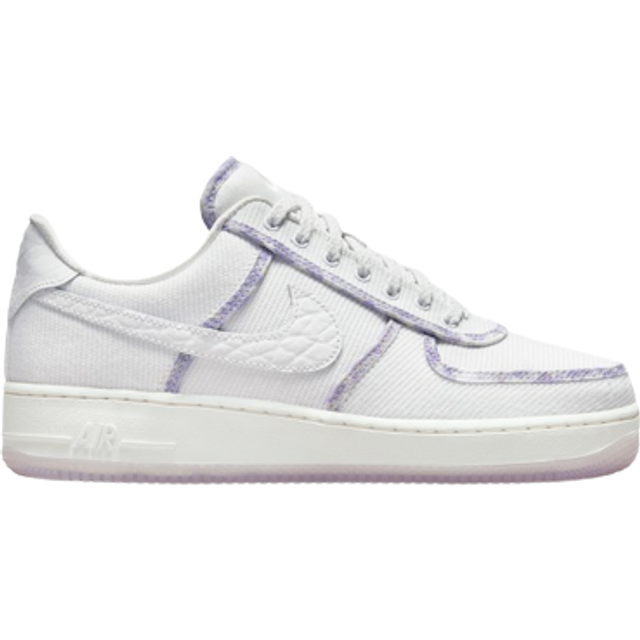 Nike - White Air Force 1 Low Lavender Sneakers 38.5