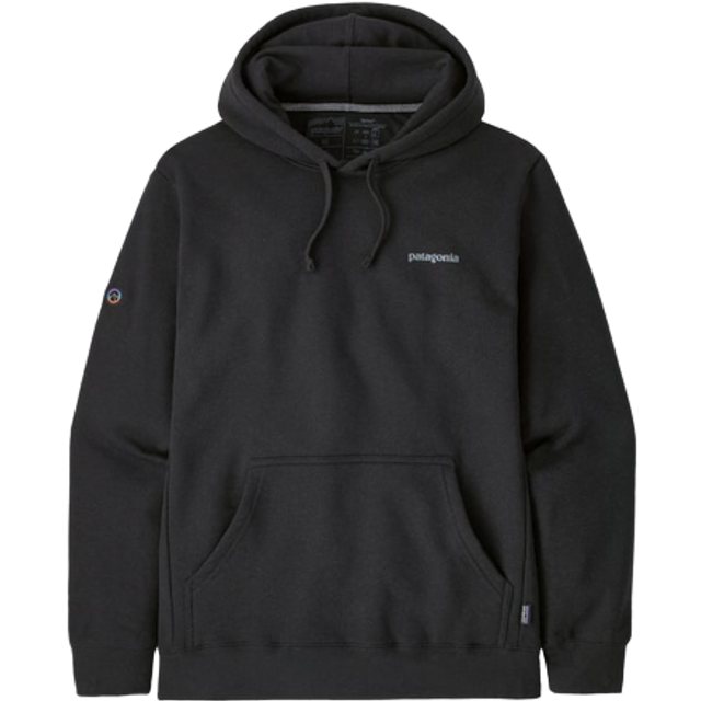 Patagonia Fitz Roy Icon Uprisal Hoody (Grå (GRAVEL HEATHER) Small)