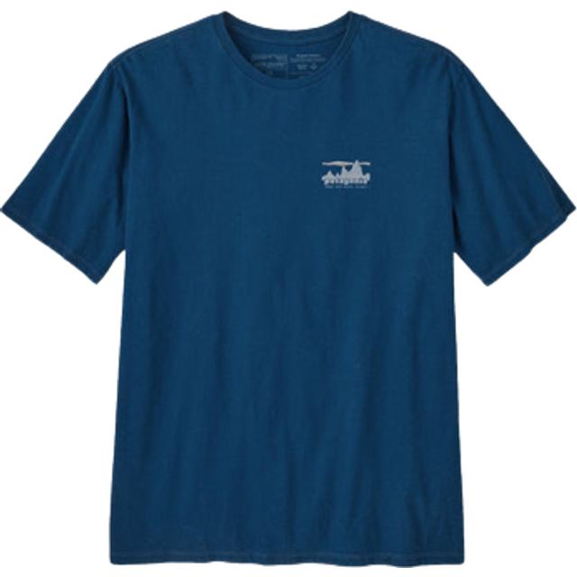 Patagonia 73 Skyline Organic T-Shirt - Sound Blue - S