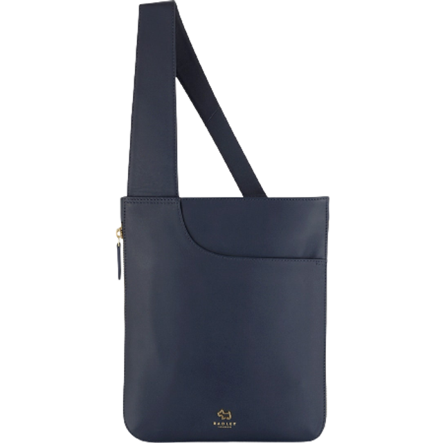 Medium Zip Around Crossbody - Blue (*)