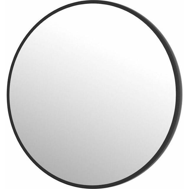 Vale Designs Round Black Framed Mirror 600 x 600mm