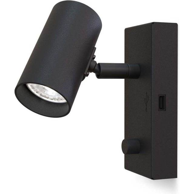 Belid - Tyson USB Wall Lamp Right Black