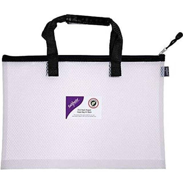 Snopake EVA Mesh High Capacity Project Zippa Bag A3 480x350mm Black