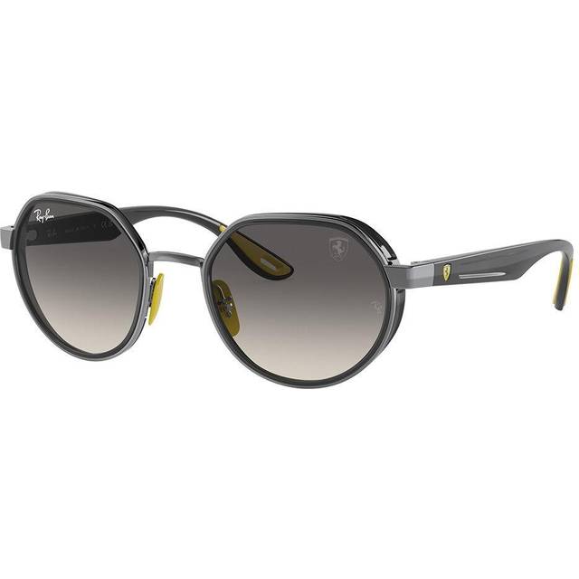 Ray - Ban Unisex RB3703M F03011 Solglasögon Metall Grå Grå Geometrisk Normal Skuggad