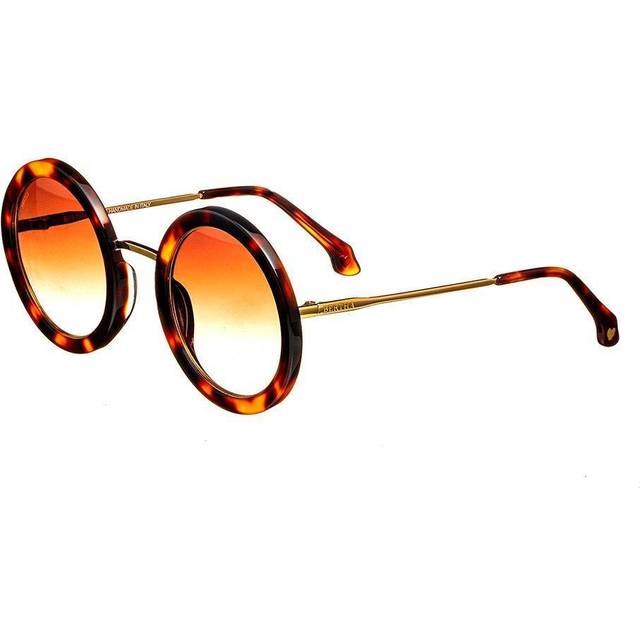 Bertha Womens Quant Handmade in Italy Sunglasses - Brown - One Size