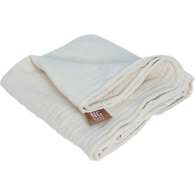 Ng Baby Muslinfilt Deluxe 60X90 Cm Greige - Grå