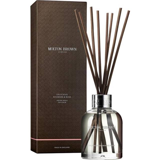 Molton Brown Delicious Rhubarb & Rose Aroma Reeds aromdiffusor med refill 150 ml