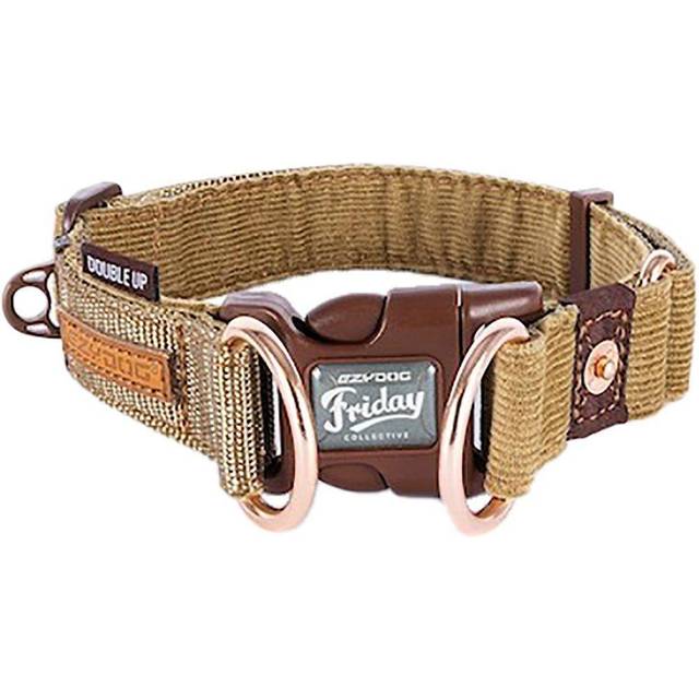 Ezydog Halsband Dubbel Up Corduroy Corduroy / Xl 47-71 cm
