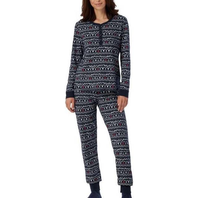 Schiesser Damer presentset pyjamas pyjamasset, diverse 1, L