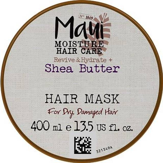Maui Moisture Revive & Hydrate + Shea Butter Fuktgivande och närande mask för hår 400 ml