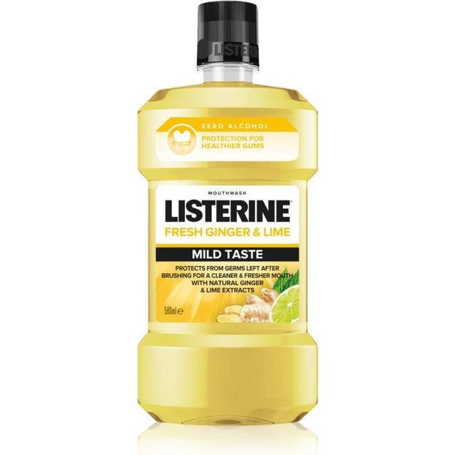 Listerine Fresh Ginger & Lime Uppfriskande munvatten 500 ml