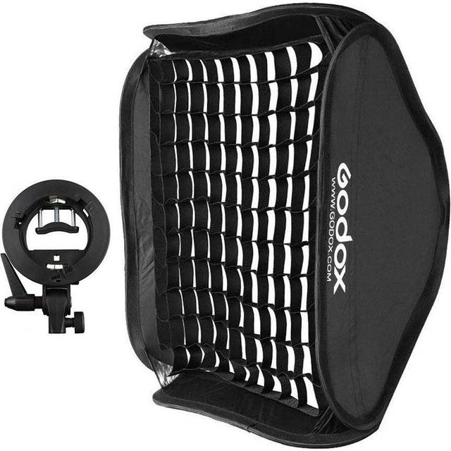 Godox SGGV8080 S2 Bracket and Grid Softbox 80x80cm and Bag