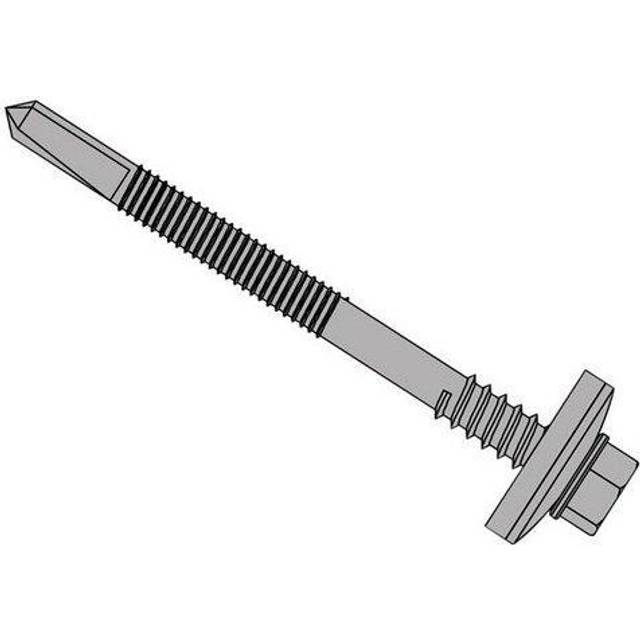 Forgefix TechFast Composite Panels To Steel Hex Screw NO.5 Tip 5.5 X 150MM Box 1