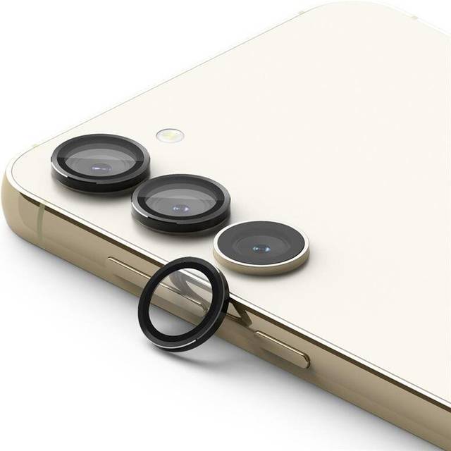 Ringke Samsung Galaxy S23/Galaxy S23 Plus Linsskydd med aluminiumram, Svart