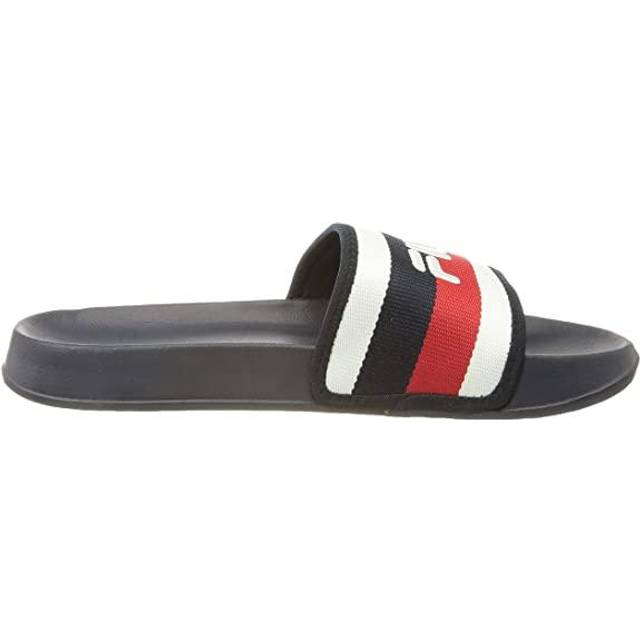 FILA Morro Bay ränder toffel mule, Fila Navy, 40 EU