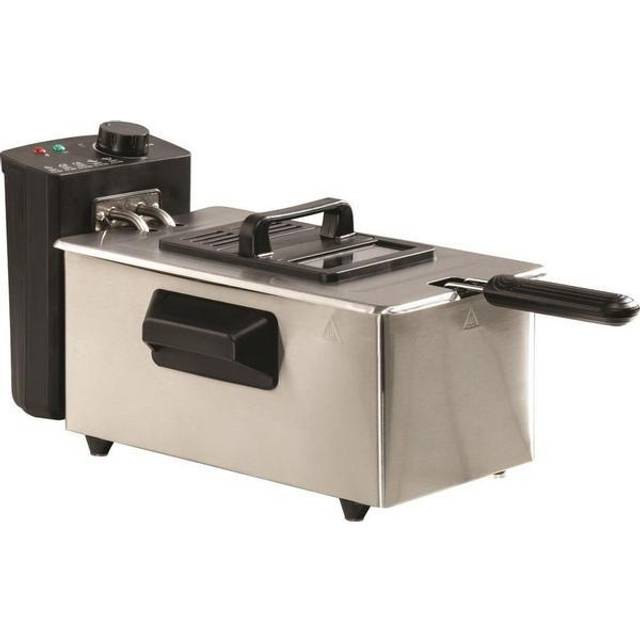 Deep Fat Fryer with Window Lid - Silver (3)