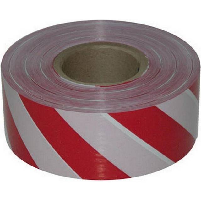 Ultratape Hazard Tape Red & White in Red/White