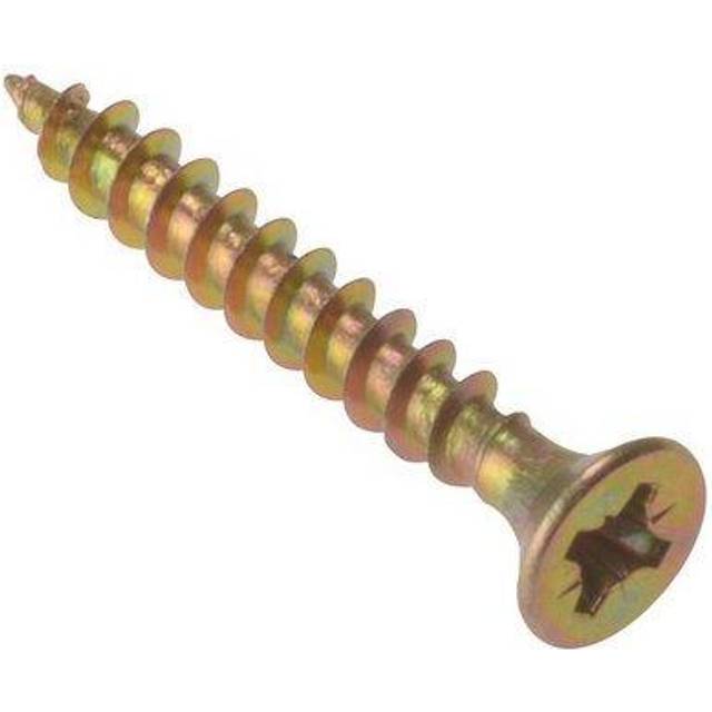 Forgefix - MPS680Y Multi-Purpose Pozi Compatible Screw csk st zyp 6.0 x 80mm Box 100 FORMPS680Y