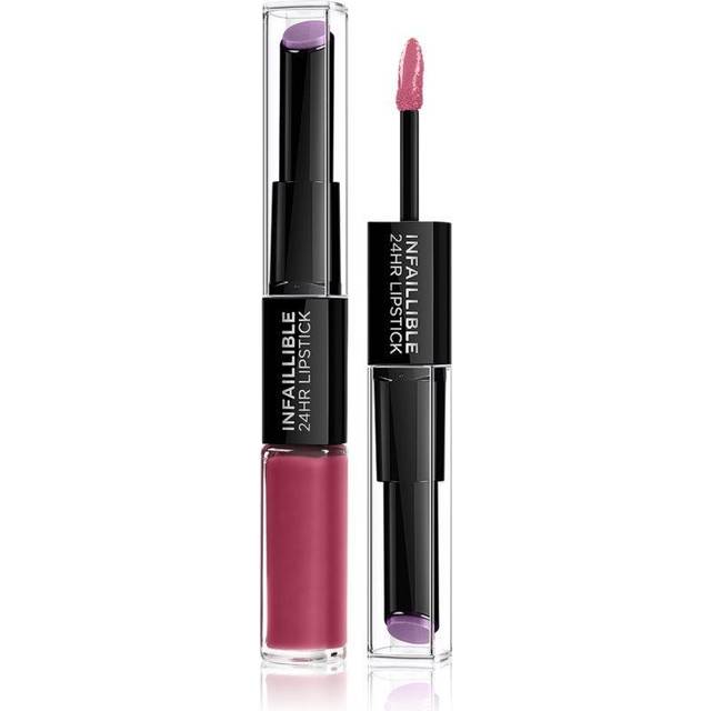 L'Oréal Paris Lip make-up Læbestift Infaillble 2-Step Lipstick 302 Rose Eternite 5,70 g