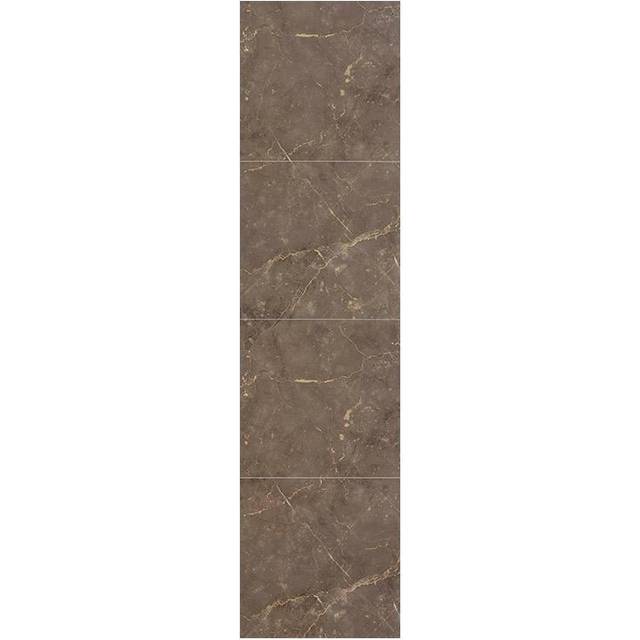 Våtrumsskiva Fibo Marcato Gold Brown Marble S M6060