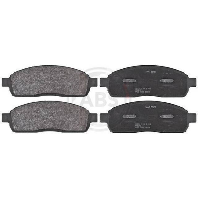 A.B.S. Bromsbeläggsats 38447 utan slitagesensor FORD USA: F-150 Mk12, F-150 Mk12 Crew Cab Pick-up, F-150 Mk11