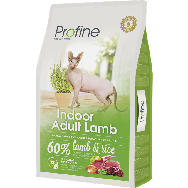 Profine Cat Dry Food Indoor Adult Lamb & Rice 10kg
