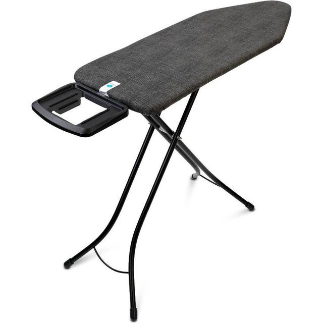 Brabantia Bügelbrett C, Massive Dampfbügelablage, Solid Ångstationshållare, Fresh Breeze, C Strykbord (124 x 45 cm)