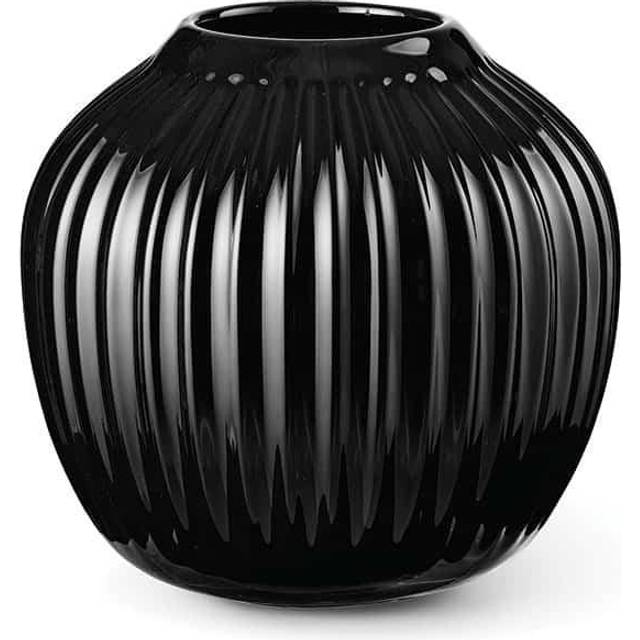 Kähler - Hammershøi Vase H13 cm sort