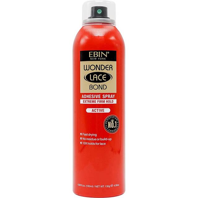 Ebin New York Wonder Lace Bond Adhesive Spray Extreme Firm Hold Active 180ml