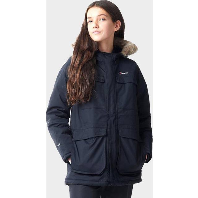 Kids' Fourstones Parka, Black - 3-4Y