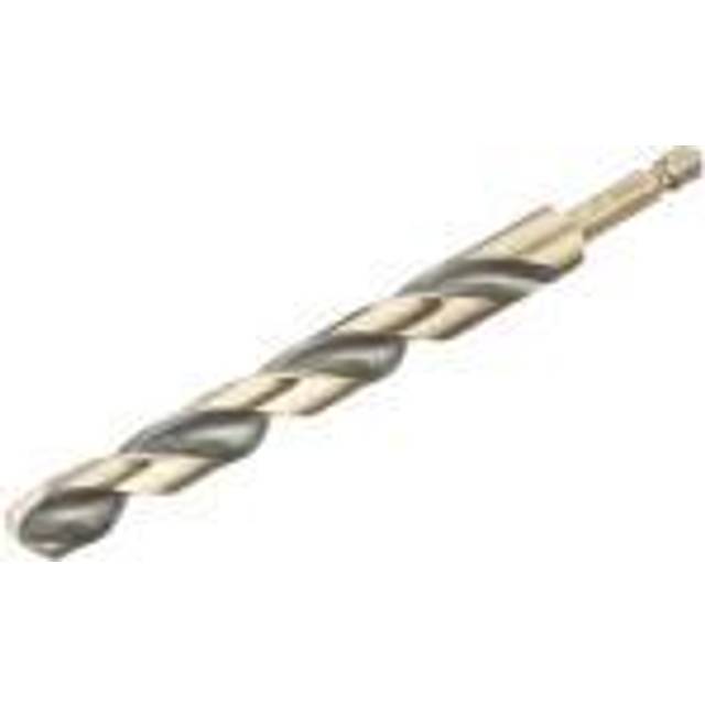 DeWalt Black and Gold Hex Impact HSS Drill Bit 12mm Pack of 1
