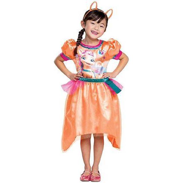 Girls my little pony a generation costume kids sunny starscout fancy dress s