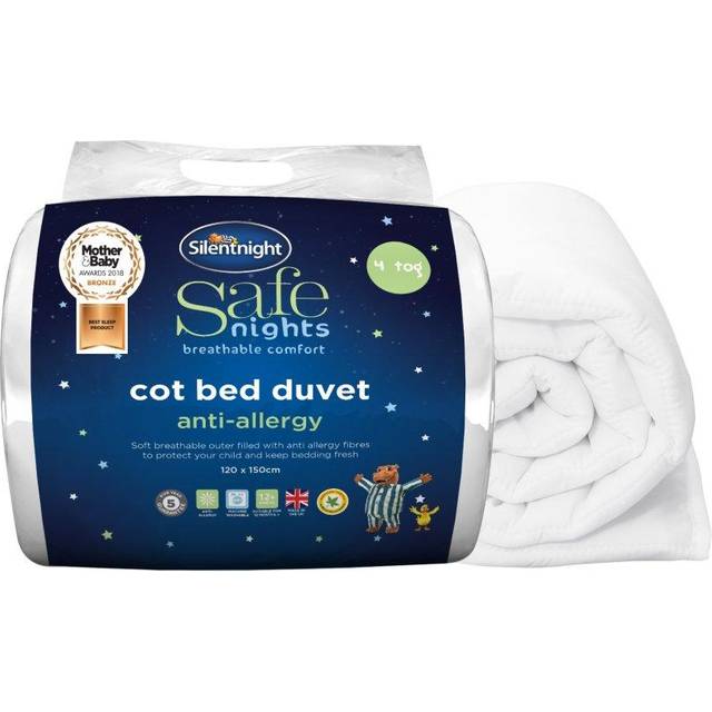 Silent Night Anti-Allergy Cotbed Duvet