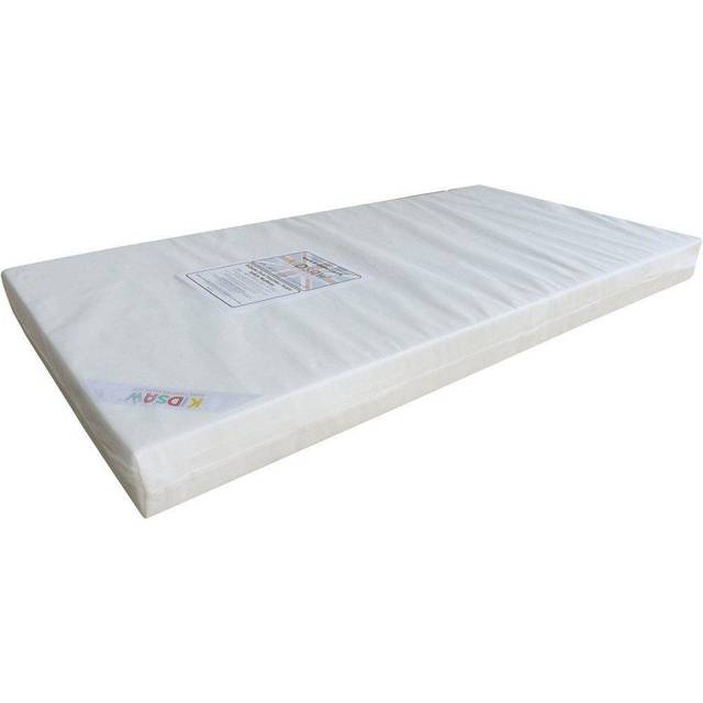 KIDSAW Junior Freshtec Starter Foam Toddler Mattress, White