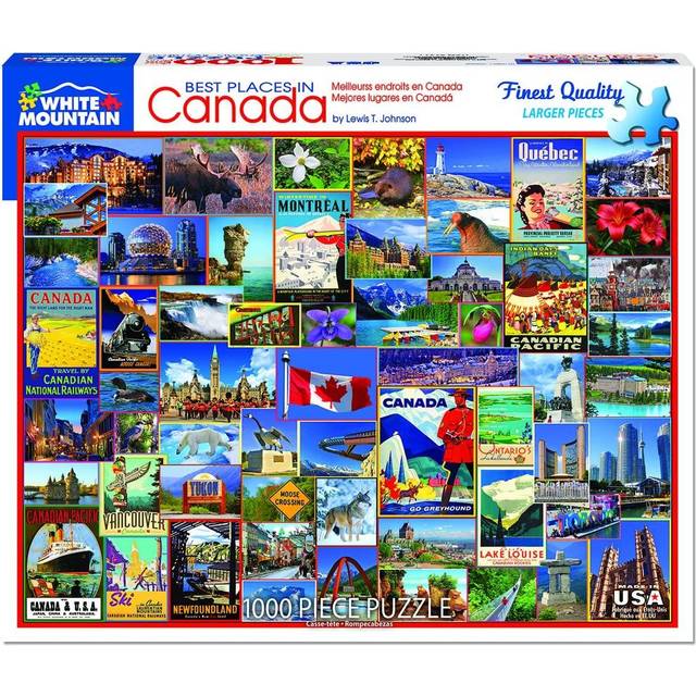 Best Places in Canada 1000 Piece Puzzle