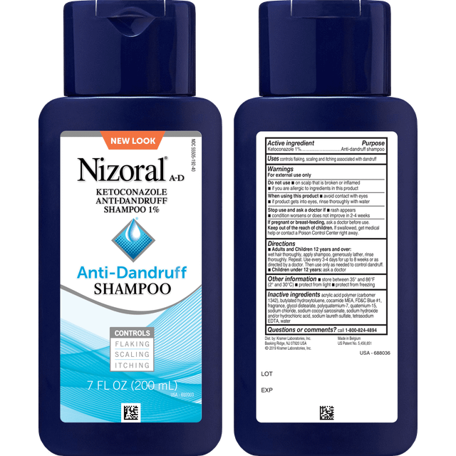 Nizoral A-D Anti-Dandruff Shampoo, 7 Fl. Oz