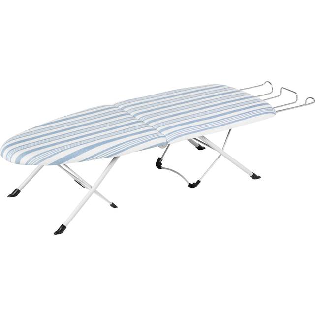 Honey-can-Do Folding Tabletop Ironing Board with Iron Rest BRD-09222 Blue, 32A L x 12A W