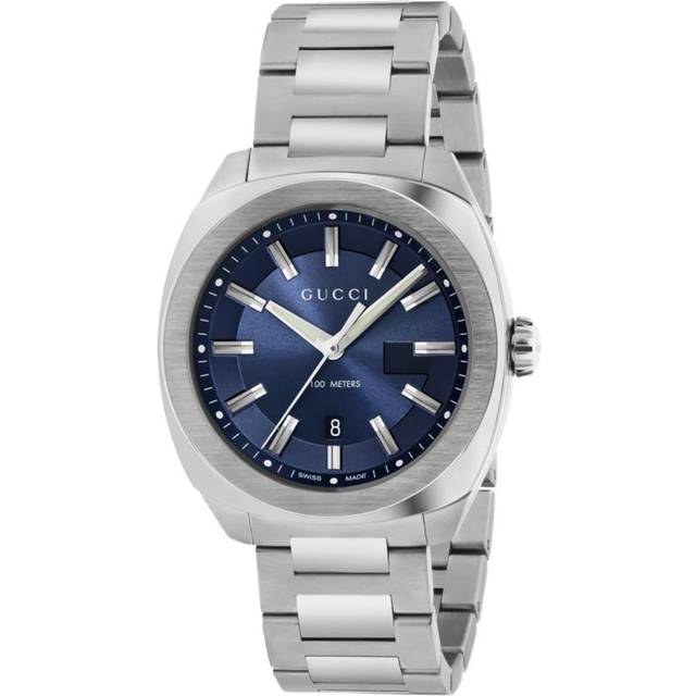Gucci YA142303 Quartz Mens Watch - Silver - One Size