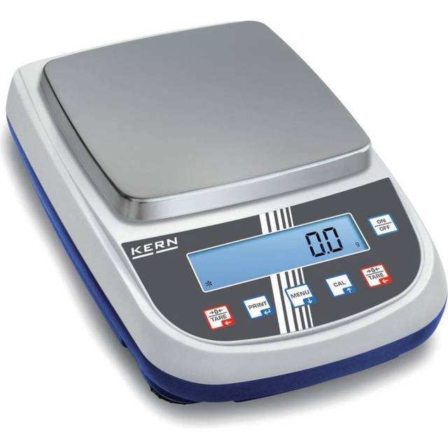 Kern PLJ 420-3F Precisionsvåg Vägningsområde 420 g Läsbarhet 0.001 g 230 V Silver