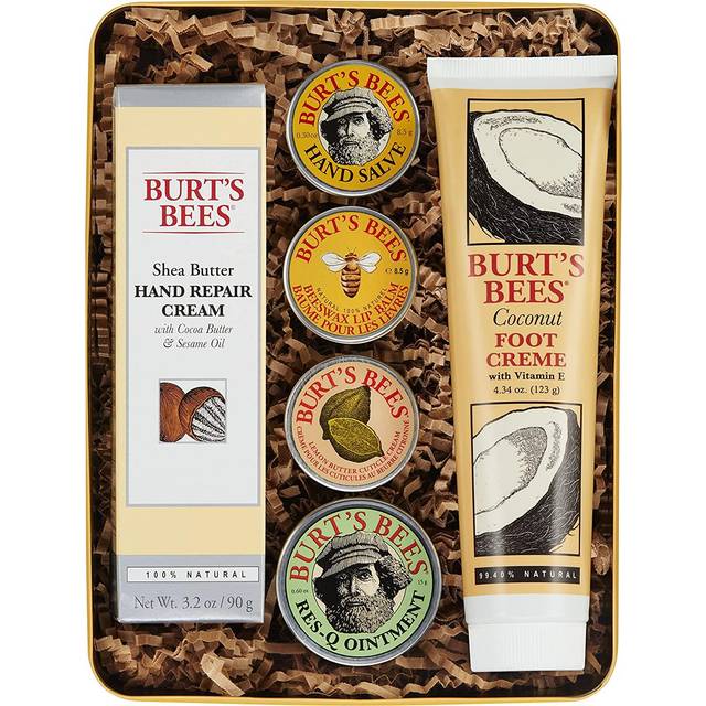 Burt's Bees Christmas Stocking Stuffers Gift Set - 6 Classic Products