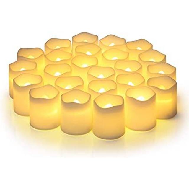 Flameless Votive Candles,Flameless Flickering Electric Fake Candle