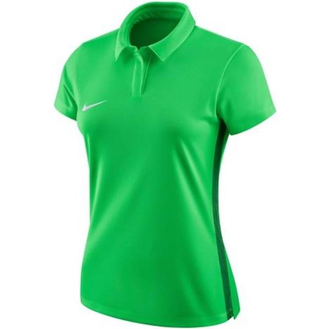 Nike Män W Nk Dry Acdmy18 Polo Ss T-shirt Lt Green Spark/Pine grön/(White) L