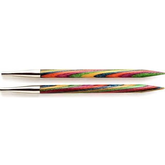 Knitpro short symfonie wood interchangeable knitting needle tips for 40cm cable