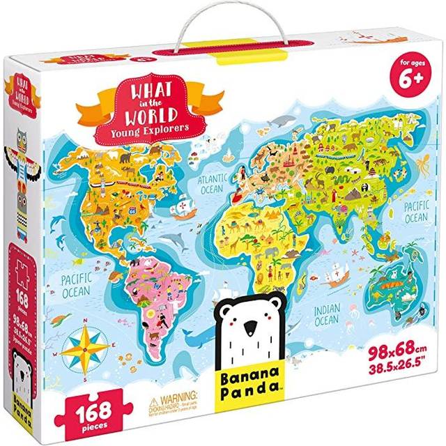 What in the World - Young Explorers: 168 Pcs