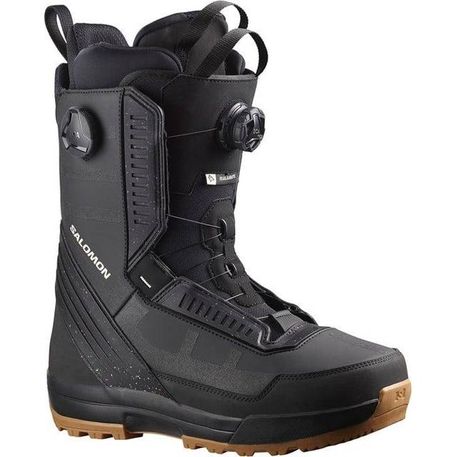 Salomon Malamute Dual BOA 2025 Snowboard Boots black - black/black/black