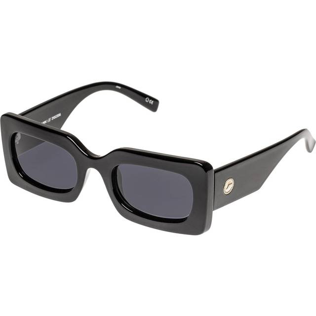Le Specs OH DAMN! LSP2102356, RECTANGLE Sunglasses, FEMALE - Black