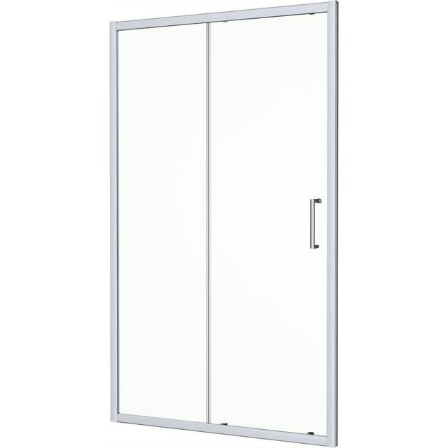 1200 x 900mm Sliding Shower Door & Side Panel Enclosure Cubicle Framed 8mm Glass