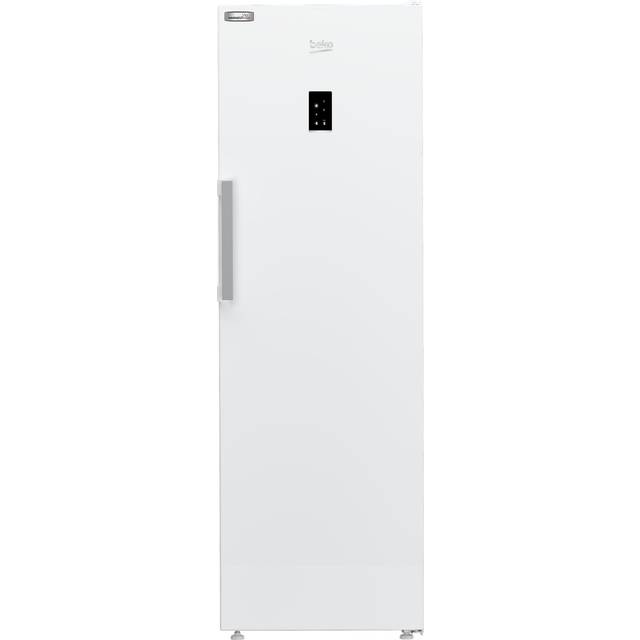 BEKO Pro HarvestFresh LNP4686LVW Tall Fridge - White, White